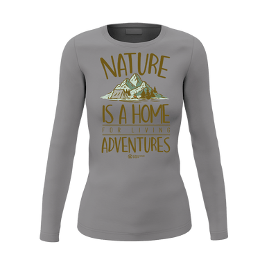 Nature Is A Home Women Long Sleeve Shirt